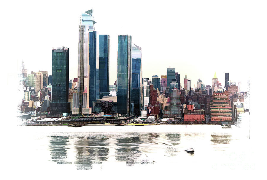 New York  on Ice Art Print 1 Photograph by Regina Geoghan
