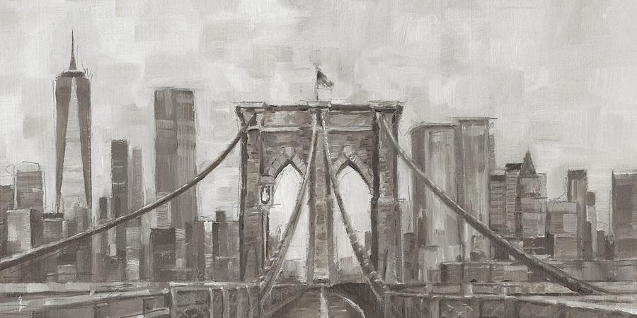 New York Panoramic Painting by Ethan Harper - Fine Art America