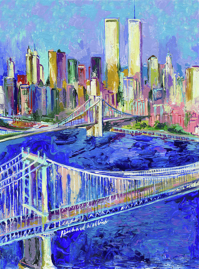 New York City Painting - New York by Richard Wallich