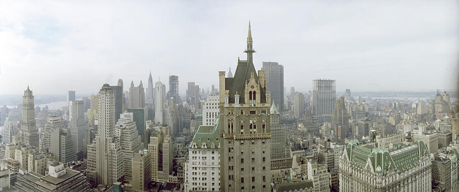 New York City Photograph - New York Skyline by Dmitri Kessel