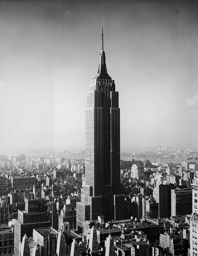 New York Skyline by Hulton Archive