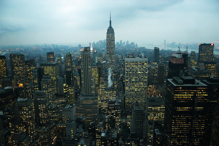 New York Skyline Photograph by Laurie Robinson