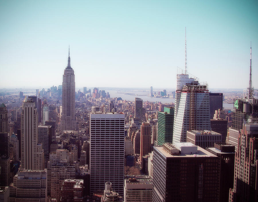 New York Skyline Photograph by Ray Devlin