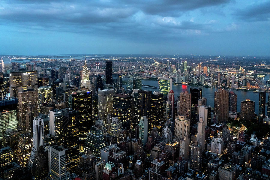 New York Skyline Photograph by Sharon Popek
