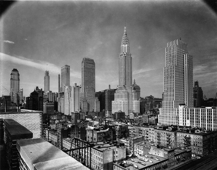 New York Skyline Photograph by The New York Historical Society