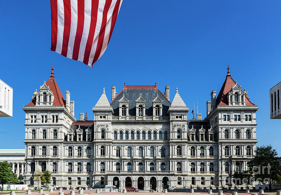 Architecture Photograph - New York State Capitol Building by John Greim