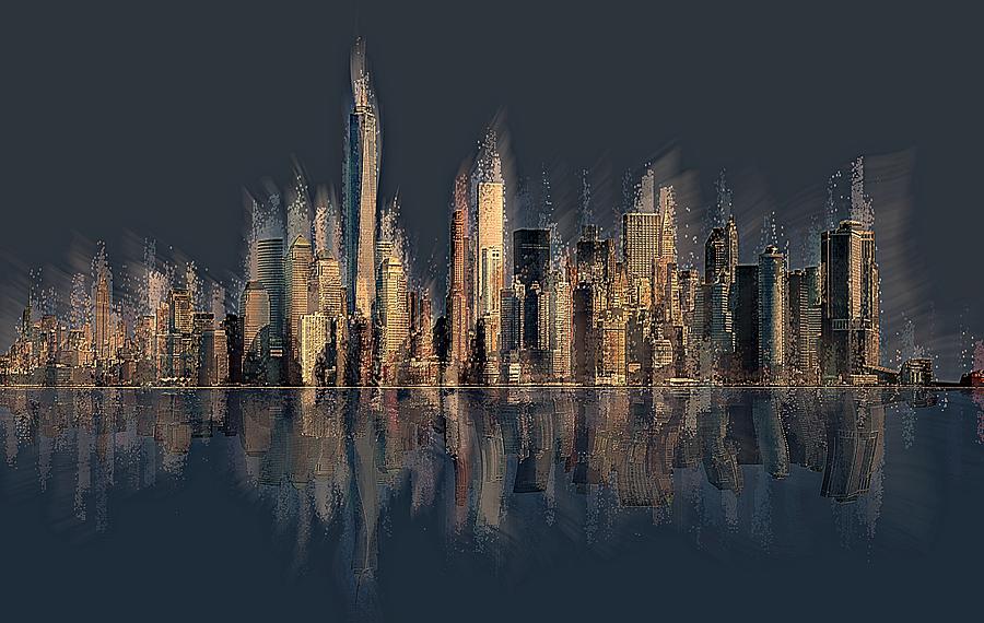 New York Sunset by David Manlove New York Sunset by David Manlove