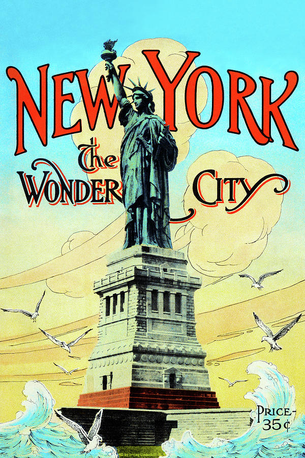 New York; The Wonder City Painting by Irving Underhill - Fine Art America