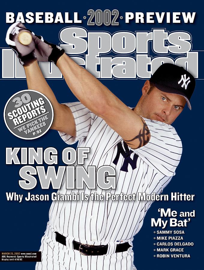 New York Yankees Jason Giambi Sports Illustrated Cover Photograph by Sports Illustrated