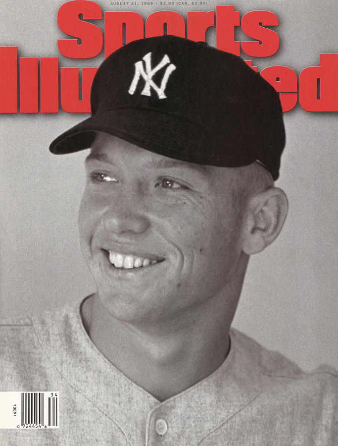 New York Yankees Mickey Mantle Sports Illustrated Cover Photograph by Sports Illustrated