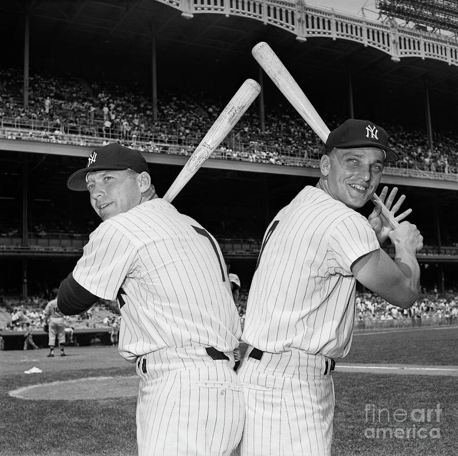 New York Yankees Mickey Mantle Photograph by Bettmann