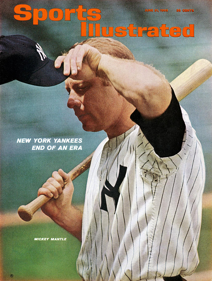 New York Yankees Mickey Mantle Sports Illustrated Cover Photograph by Sports Illustrated