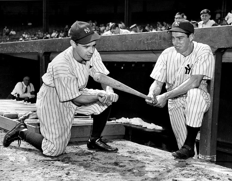 New York Yankees Slugger Joe Dimaggio Photograph by New York Daily News Archive