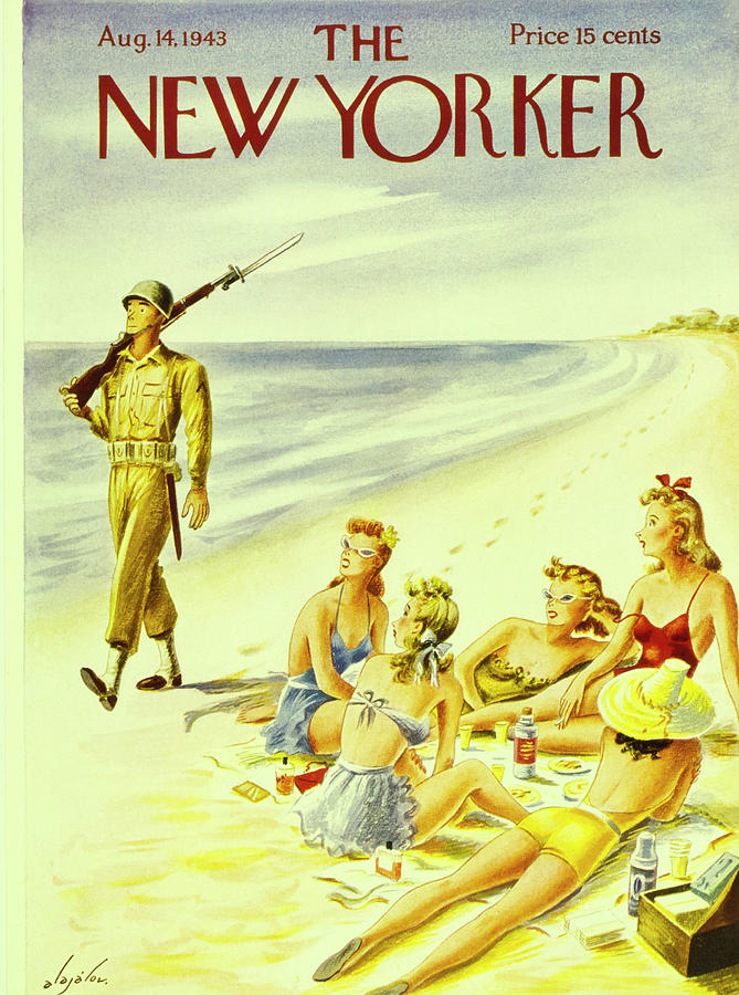 New Yorker August 14 1943 Painting by Constantin Alajalov