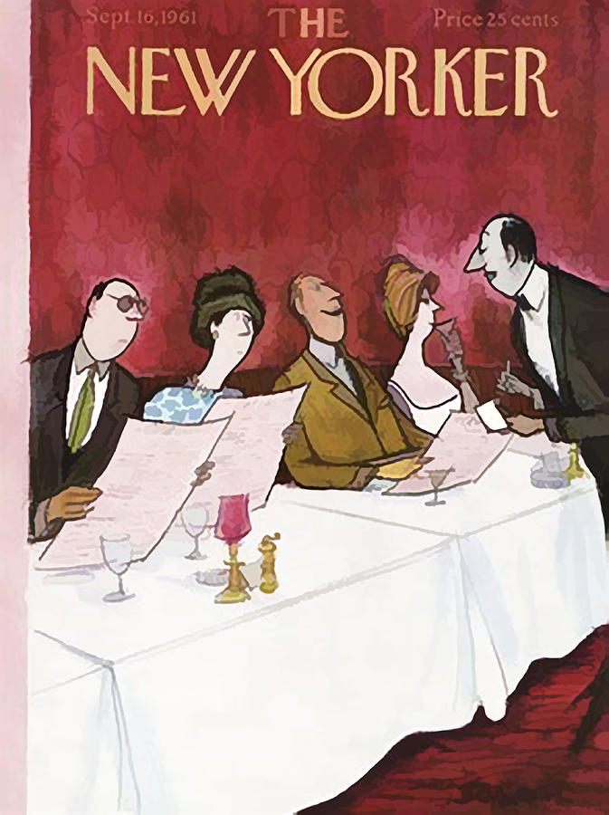 New Yorker Cover 1961 Digital Art By Marlene Watson Fine Art America 