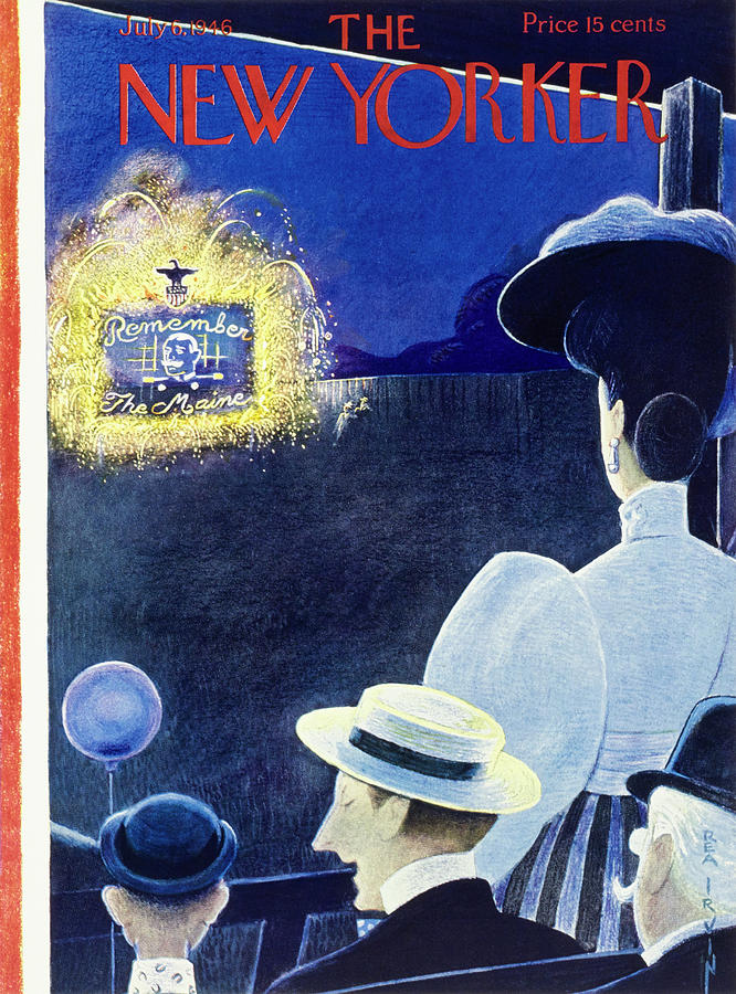 New Yorker July 6 1946 Painting by Rea Irvin