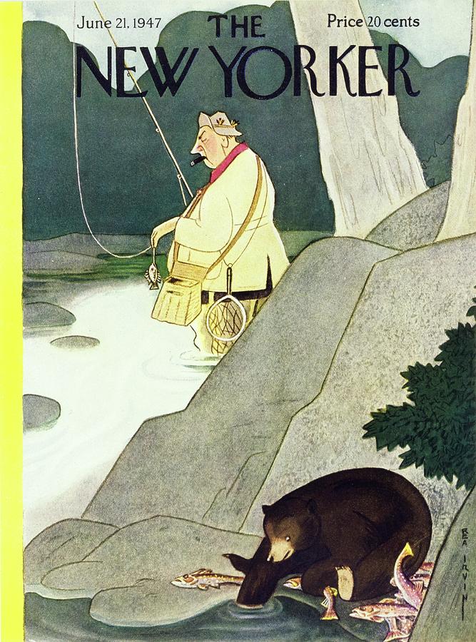 New Yorker June 21, 1947 Painting by Rea Irvin