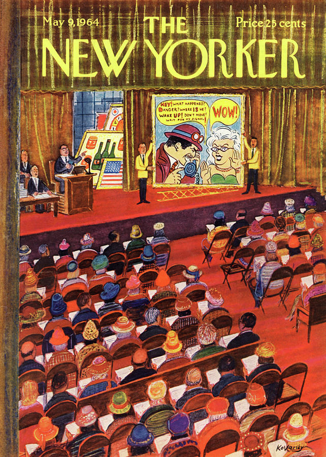 New Yorker May 9 1964 Drawing by Anatole Kovarsky
