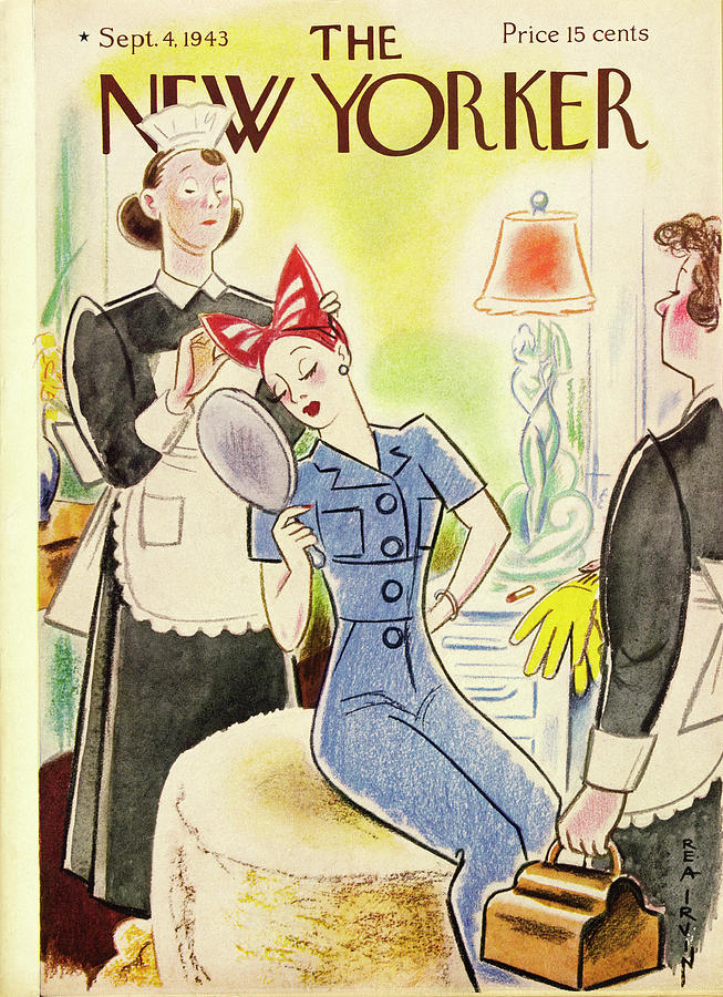 New Yorker September 4 1943 Painting by Rea Irvin