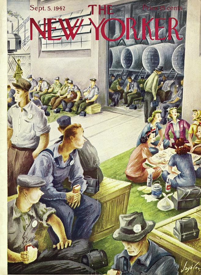New Yorker September 5, 1942 Painting by Constantin Alajalov