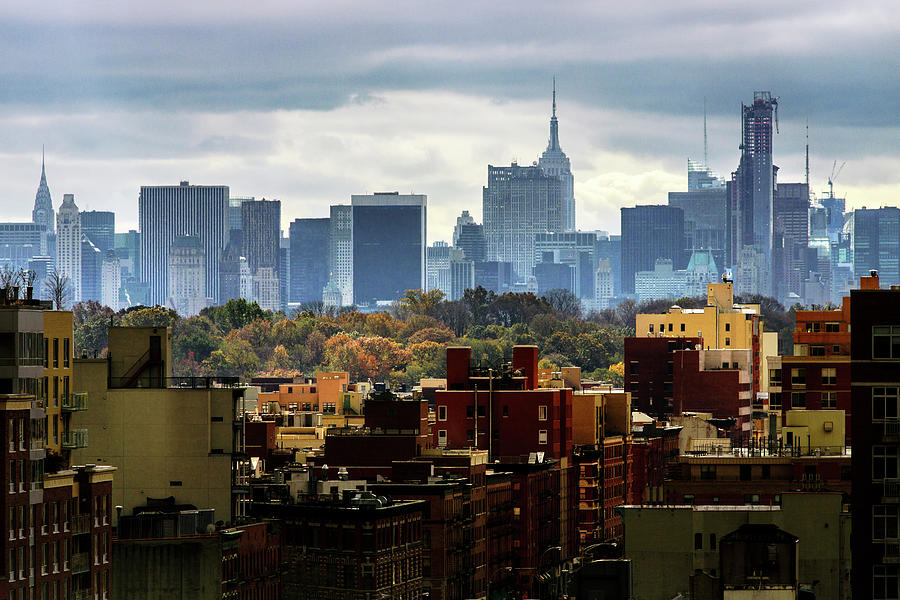 New Yorks Manhattan Skyline Photograph by Afton Almaraz