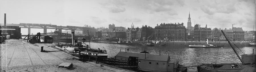 Newcastle Upon Tyne Photograph by Alfred Hind Robinson