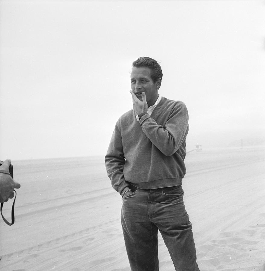 Newman Poses Photograph by Hulton Archive
