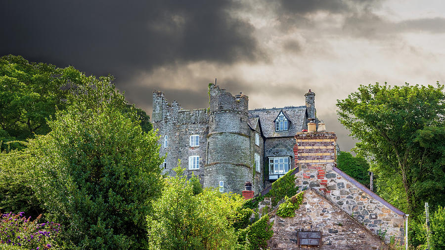Newport Castle Photograph by Mark Llewellyn