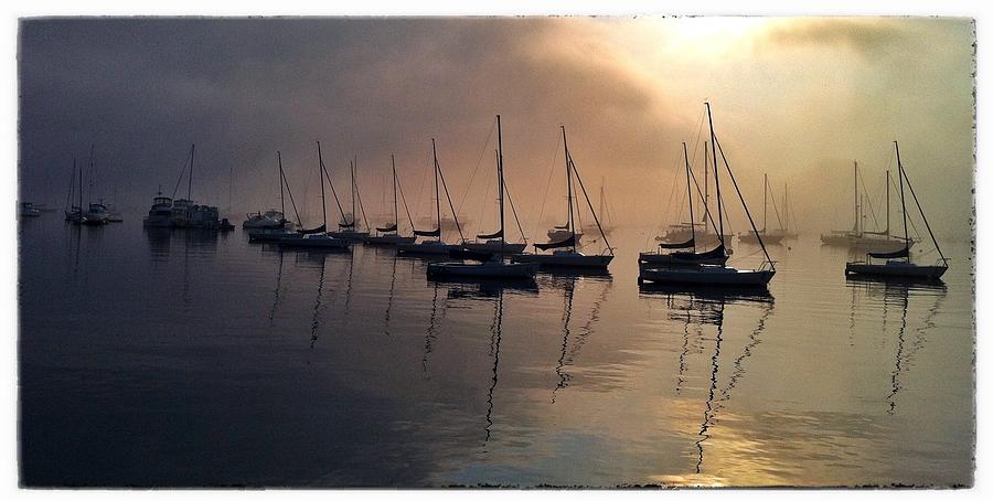 NEWPORT HARBOR SUNRISE by Jeffrey PERKINS NEWPORT HARBOR SUNRISE by Jeffrey PERKINS