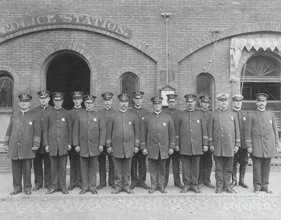 Newport Police Officers Photograph by Bettmann