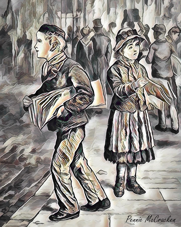 Newsboy by Pennie McCracken Newsboy by Pennie McCracken