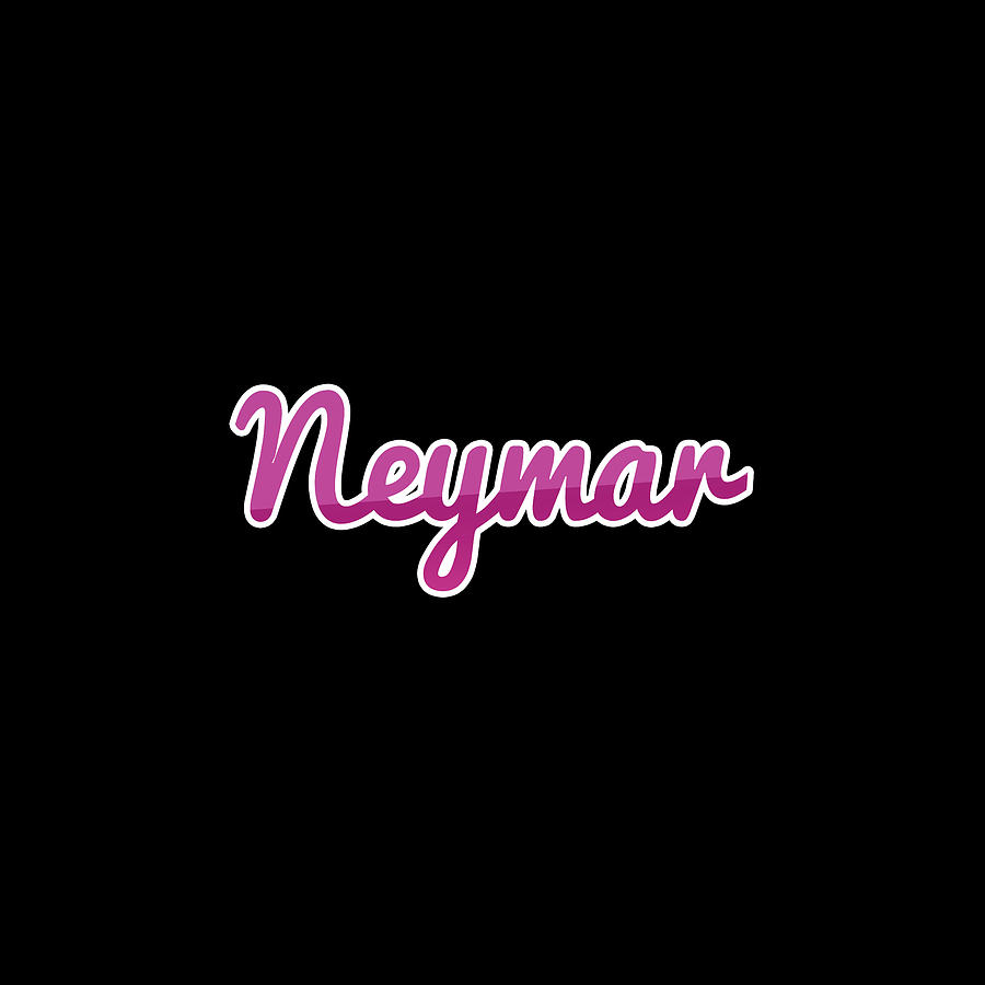 Neymar #Neymar Digital Art by TintoDesigns
