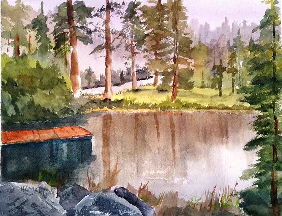 Nez Perce Lake by Larry Hamilton Nez Perce Lake by Larry Hamilton