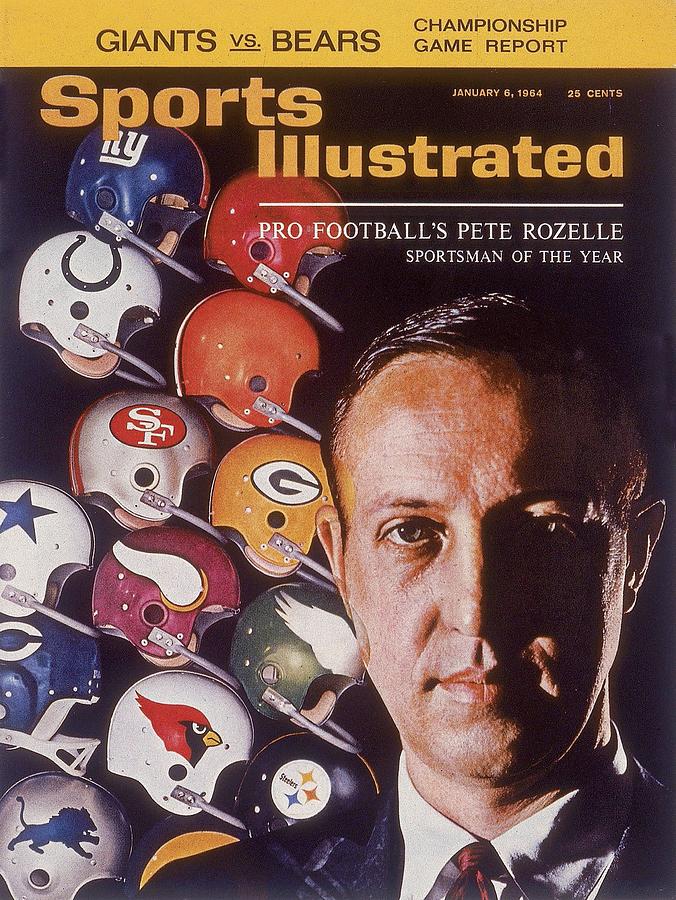 Nfl Commissioner Pete Rozelle, 1963 Sportsman Of The Year Sports Illustrated Cover Photograph by Sports Illustrated