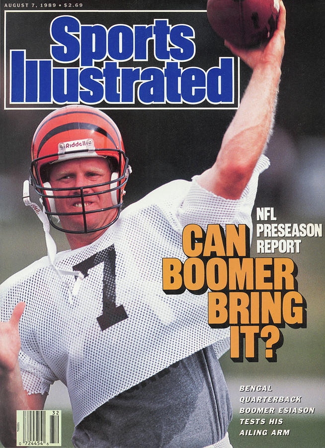 Nfl Preseason Report Can Boomer Bring It Sports Illustrated Cover Photograph by Sports Illustrated