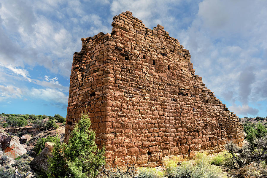 Ruin on El Cajon Mesa Photograph by Kathleen Bishop