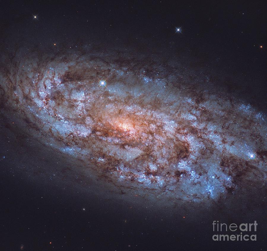 Ngc 1792 Galaxy Photograph by Nasa/esa/hubble/leo Shatz/science Photo Library