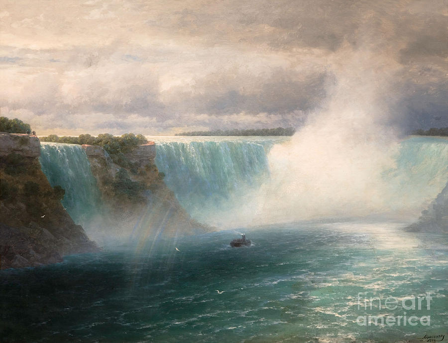 Niagara Falls 1893 by Heritage Images