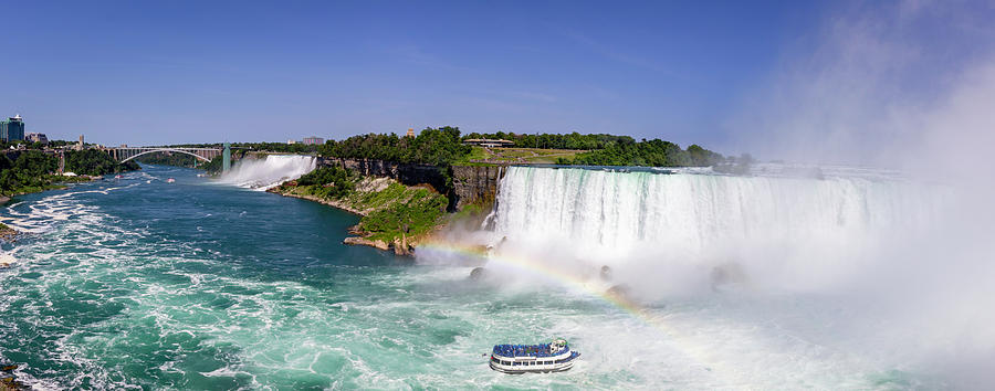 Niagara Falls Panoramic View Photograph By Teresa Mucha