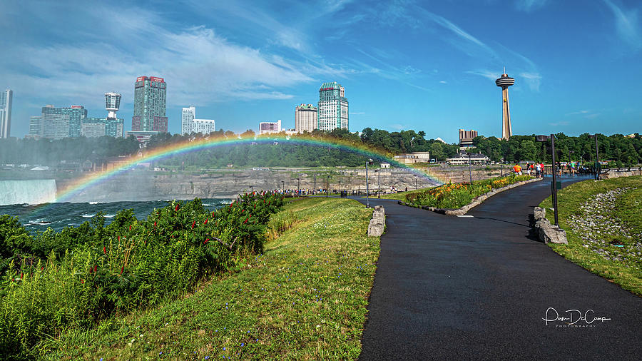 Niagara Falls Rainbow Photograph by Pam DeCamp