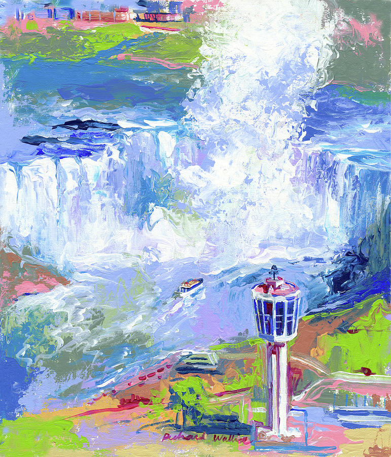Niagara Falls Painting - Niagara Falls by Richard Wallich