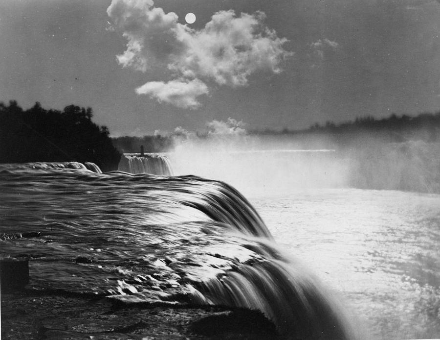 Niagara Moonlight Photograph by Henry Guttmann Collection