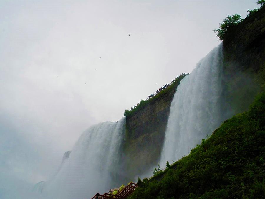 Bridal Veil Fall- Niagra Falls Photograph by Bnte Creations