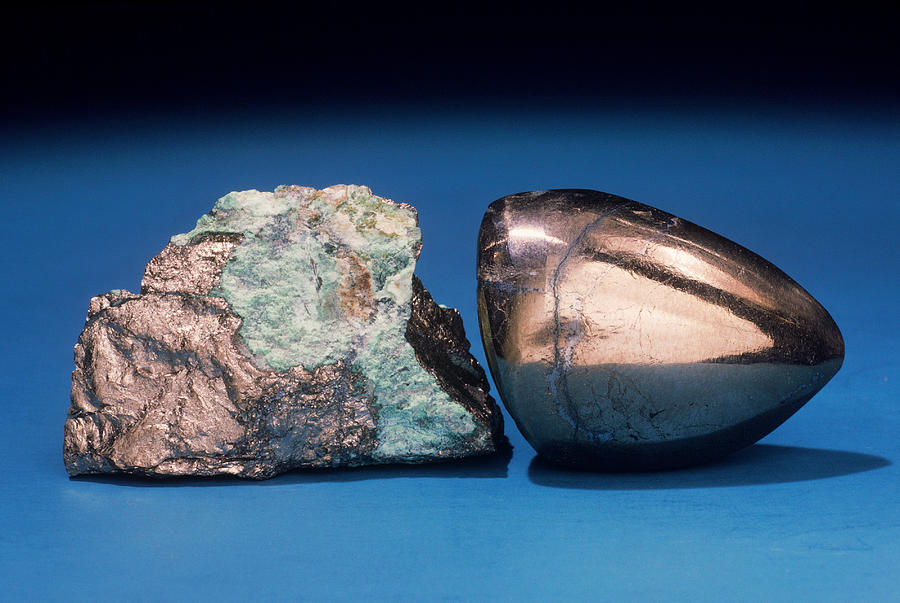 Niccolite From Cobalt, Ontario Photograph by Joel E. Arem
