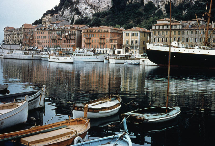 Nice Harbour Photograph by Archive Photos