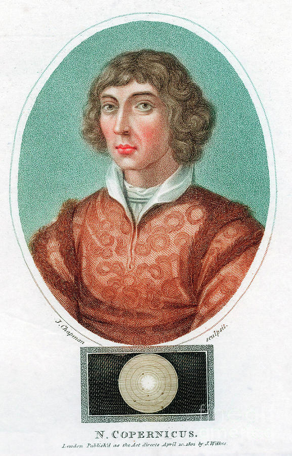 Nicolas Copernicus, Polish Astronomer Drawing by Print Collector