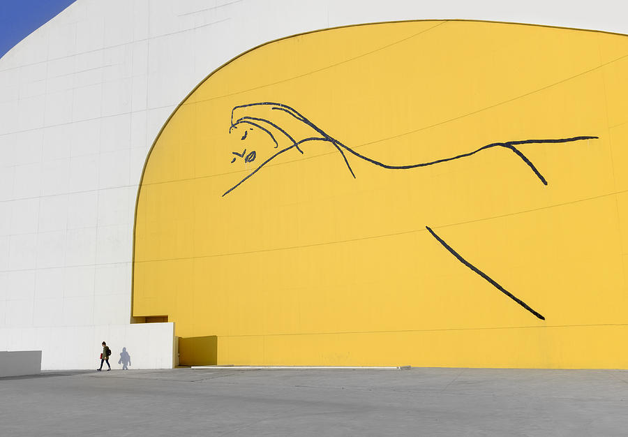 Niemeyer Center Photograph by Xavier Garci