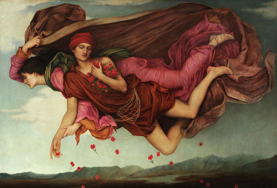 Evelyn De Morgan Painting - Night And Sleep, 1878 by Evelyn De Morgan Evelyn De Morgan Painting - Night And Sleep, 1878 by Evelyn De Morgan