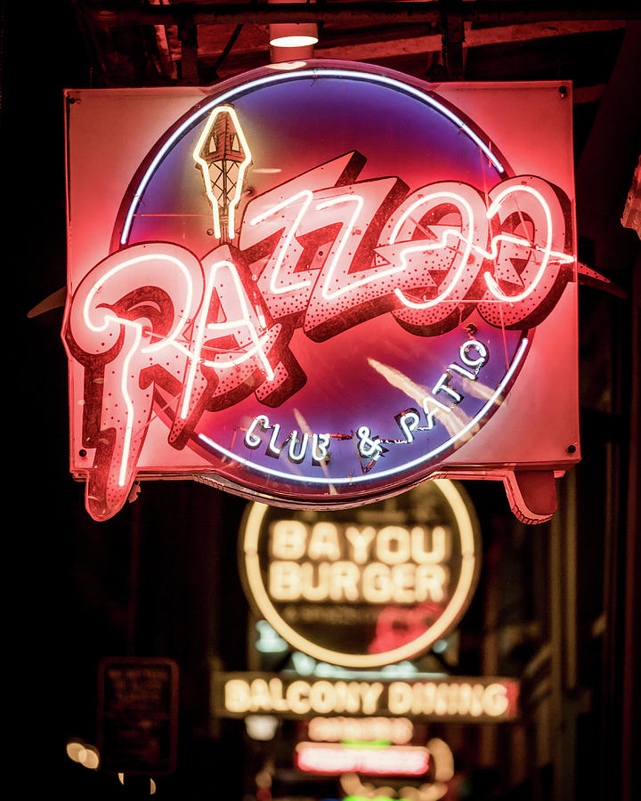 Night At Razzoo'z Photograph By Darryl Howard - Fine Art America