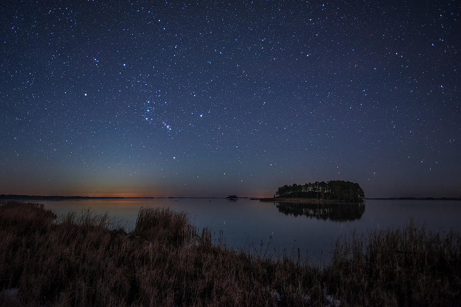 Night At Spriggs Island Photograph by Robert Fawcett